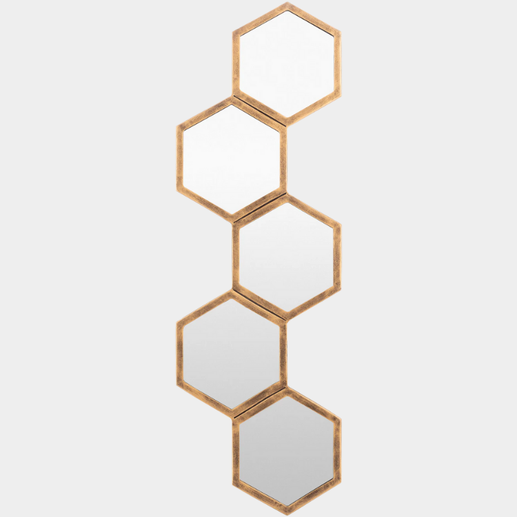 Honeycomb Accent Mirror