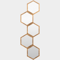 Honeycomb Accent Mirror