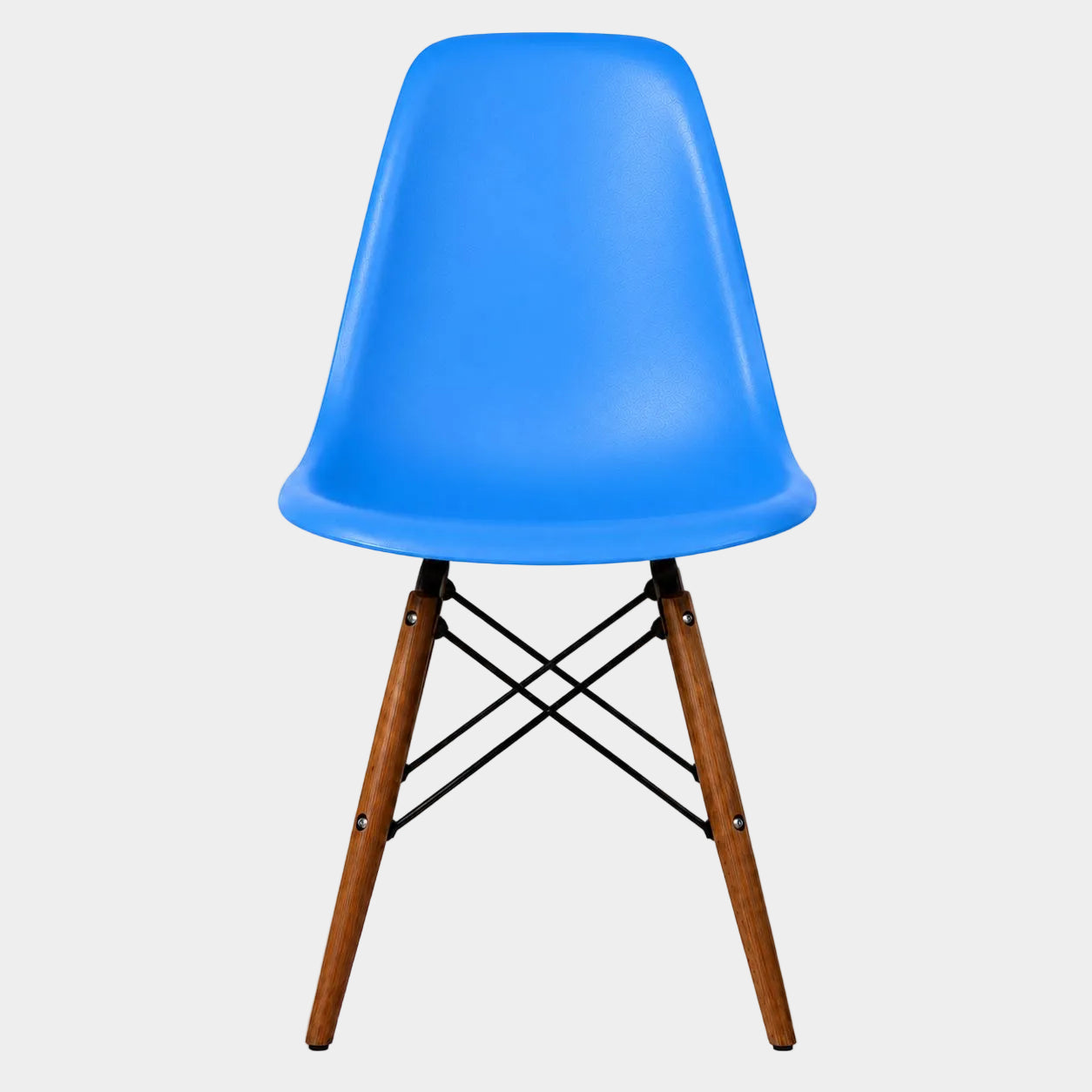 Eames Eiffel Molded Plastic Chair (Walnut Base)