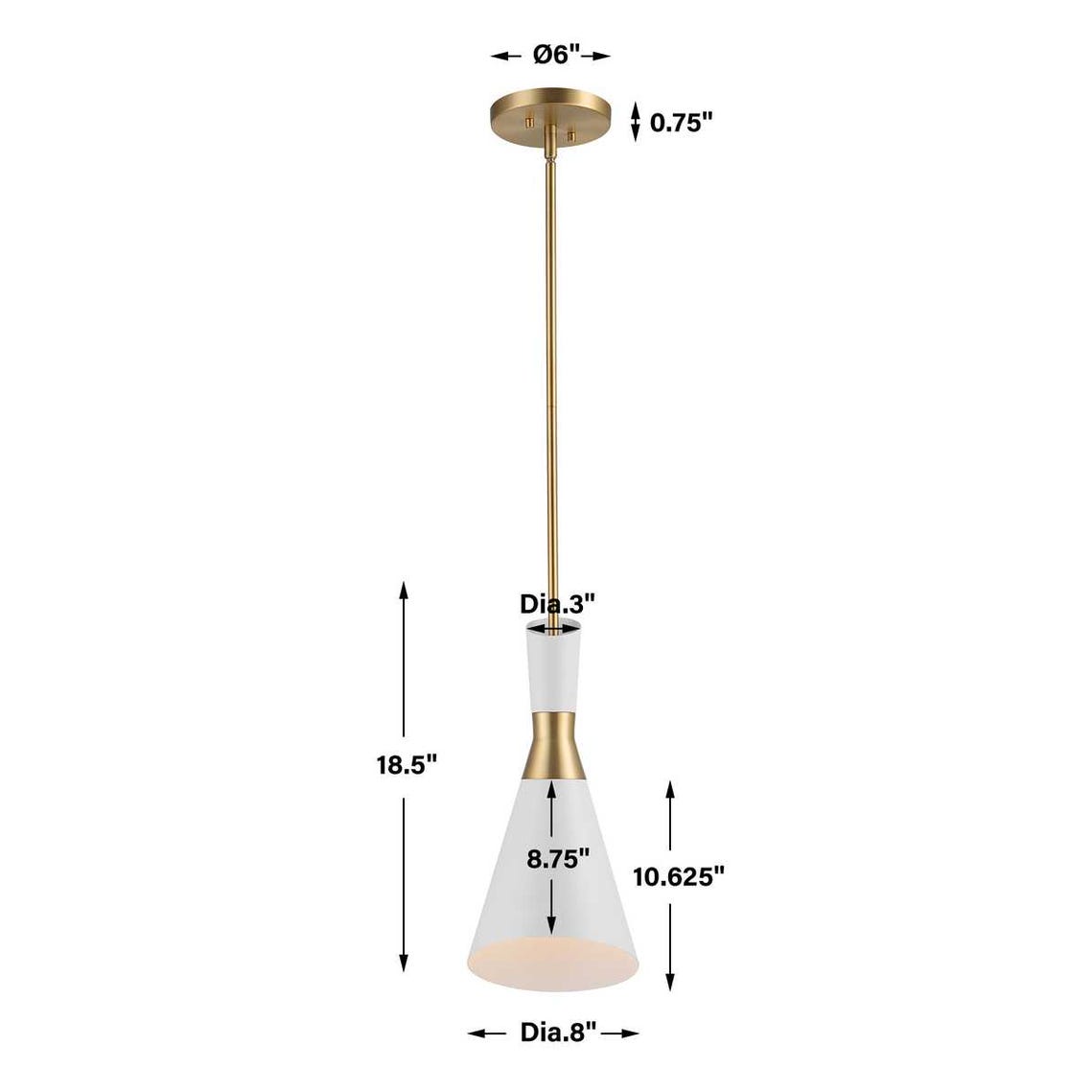 Eames, 1 Lt Mini Pendant