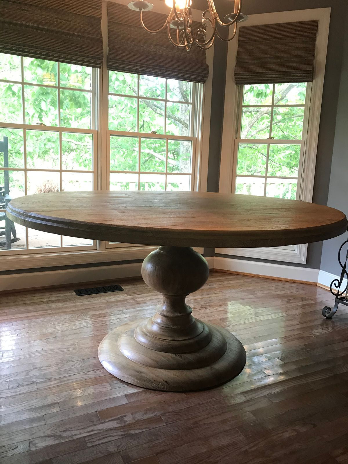 Magnolia Solid Wood Dining Table - Reproduction