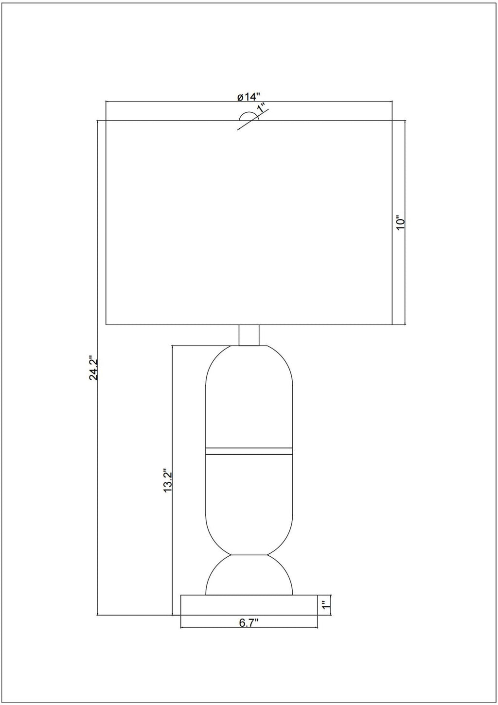 Ayapel Accent Table Lamp