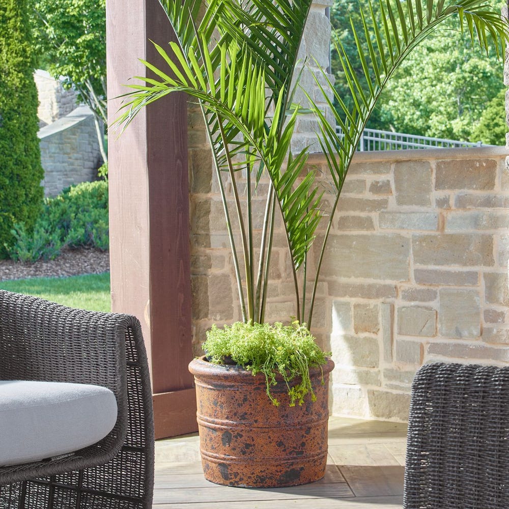 Weathered Relic Outdoor Planter