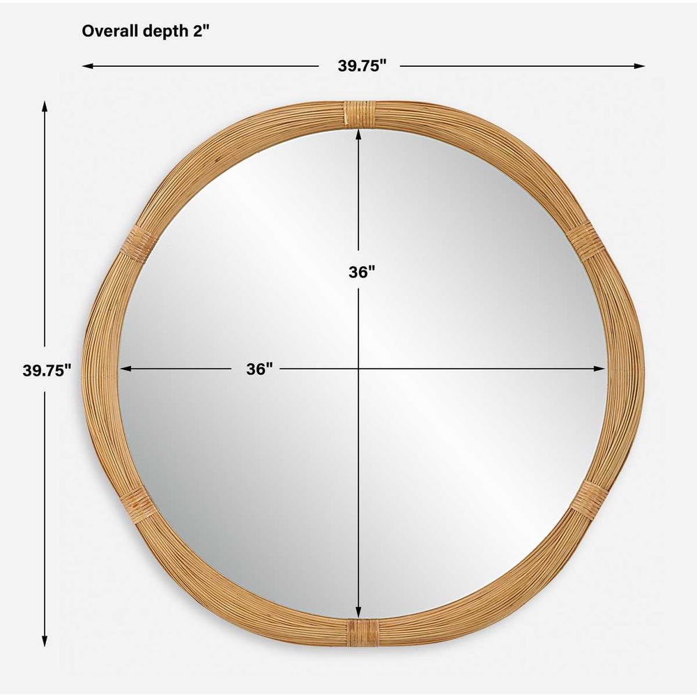 Salina Round Mirror