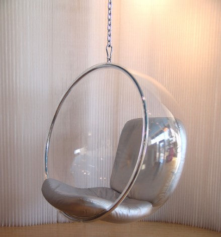 Bubble Hanging Lounge Chair (Silver)