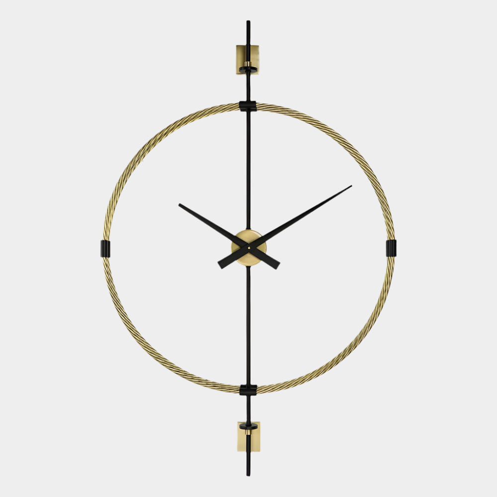 Time Flies Wall Clock