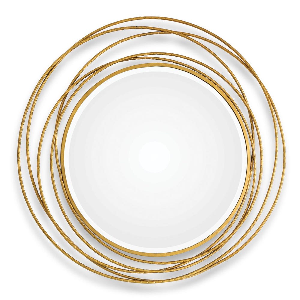 Whirlwind Round Mirror