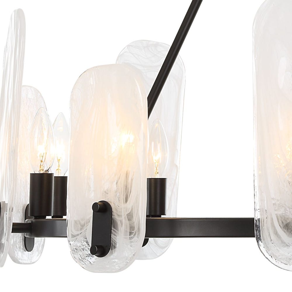 Ellipse, 10 Lt Chandelier