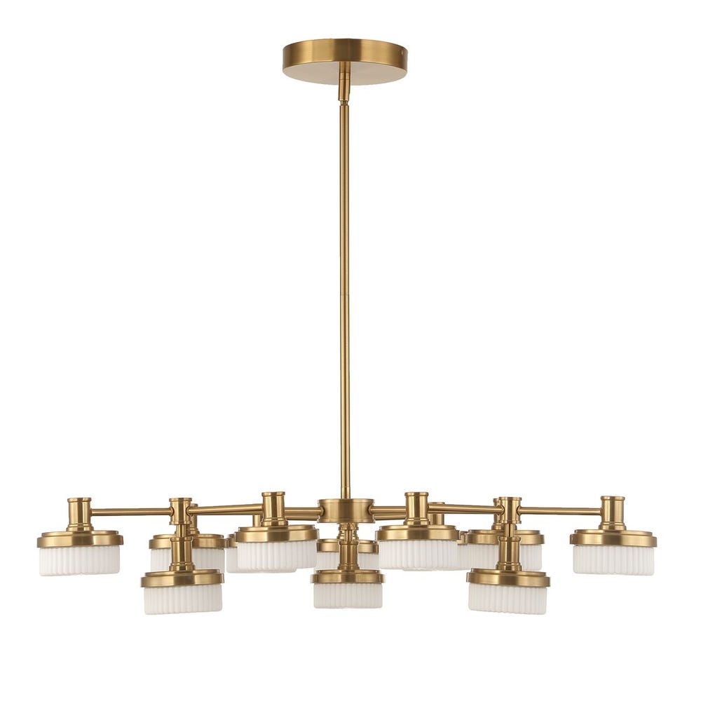 Wedge, 12 Lt LED Chandelier