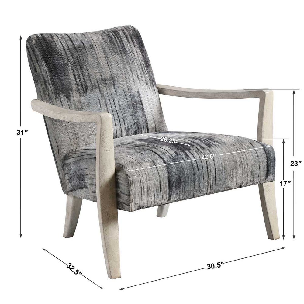 Watercolor Accent Chair