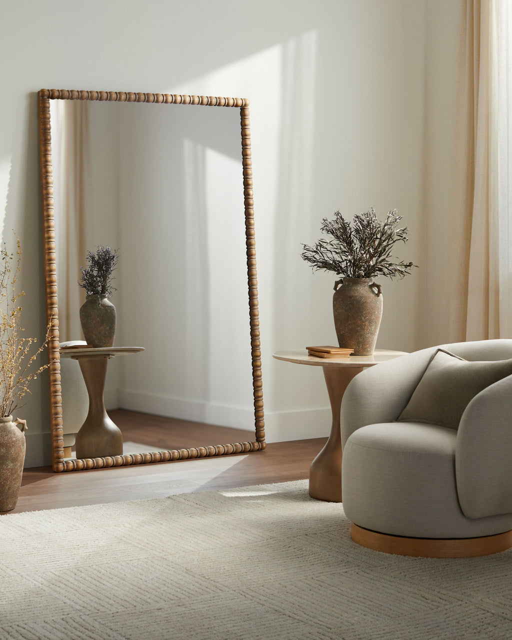 Karling Blair Accent Mirror, Full Length Mirror