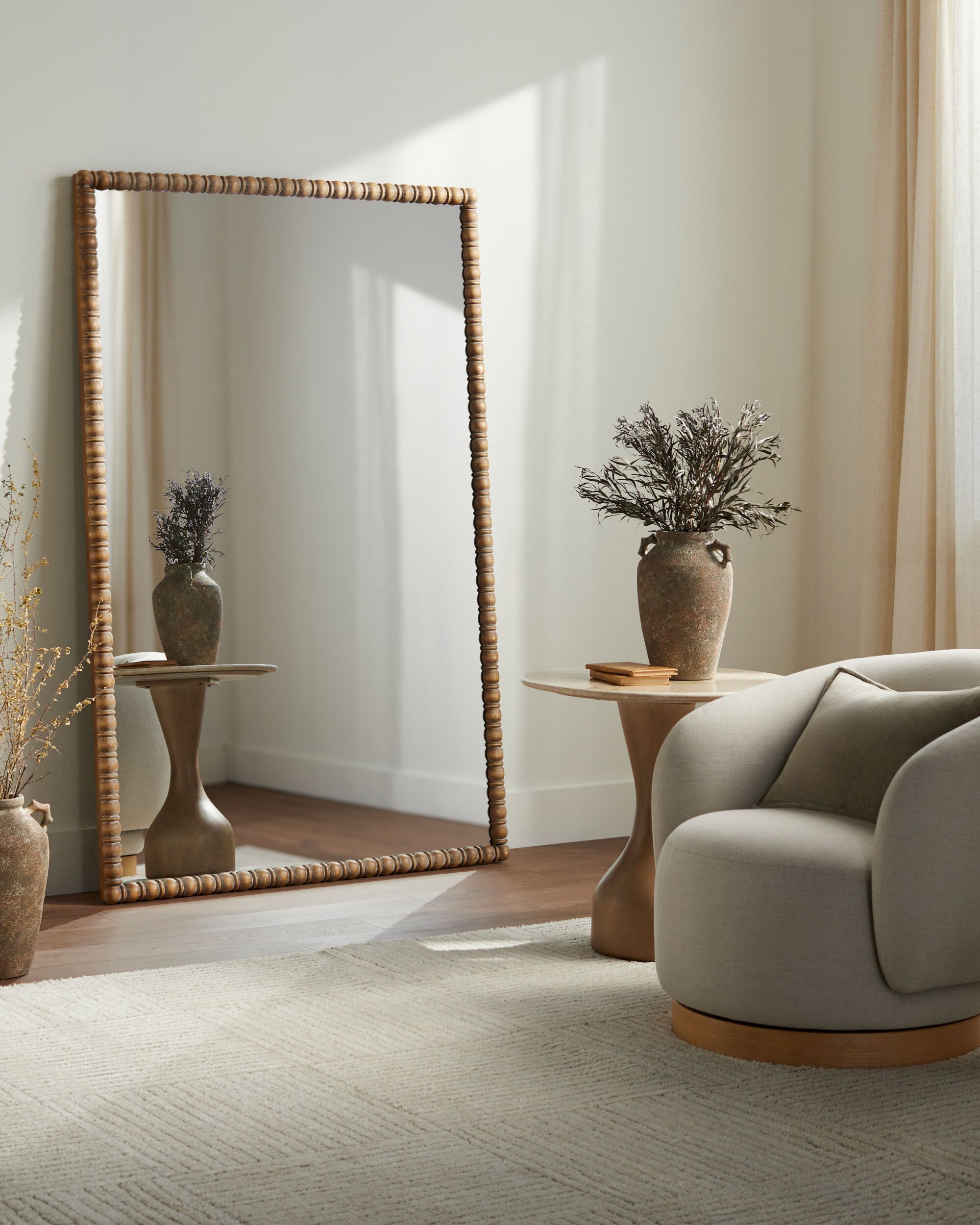 Karling Blair Accent Mirror, Full Length Mirror
