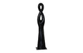 Twisted Sculpture, Gel Coat Black
