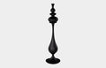 Bella Bloom Vase, Narrow, Matte Black