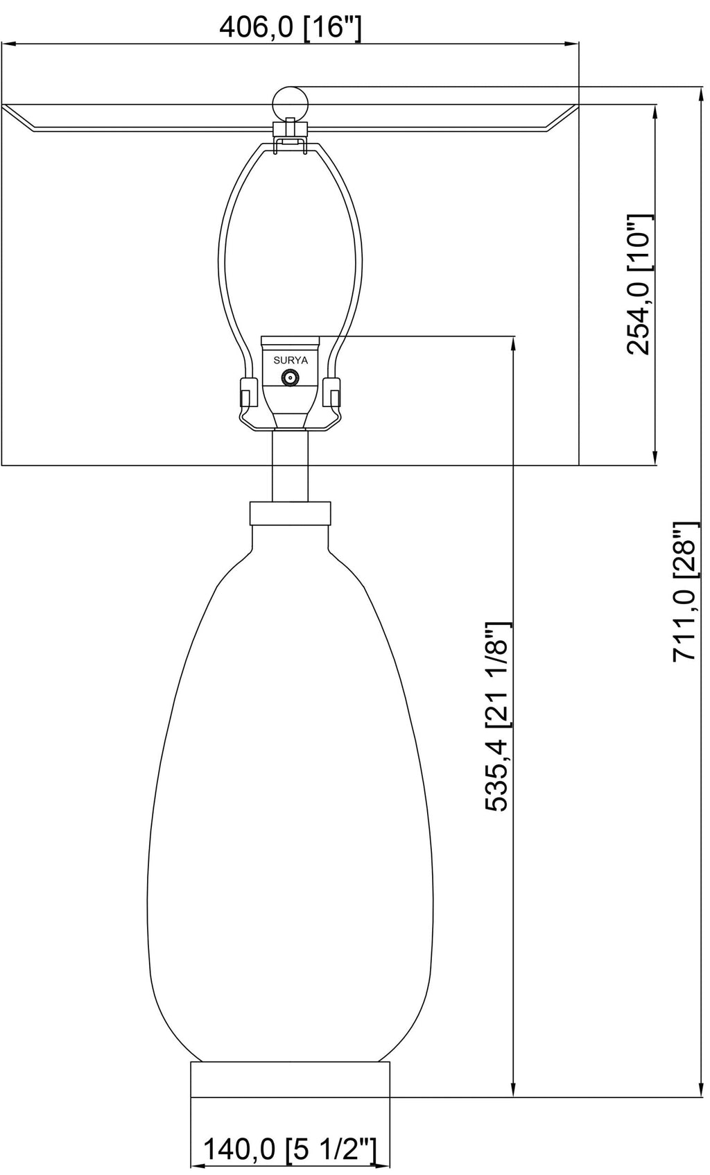 Hexham Accent Table Lamp
