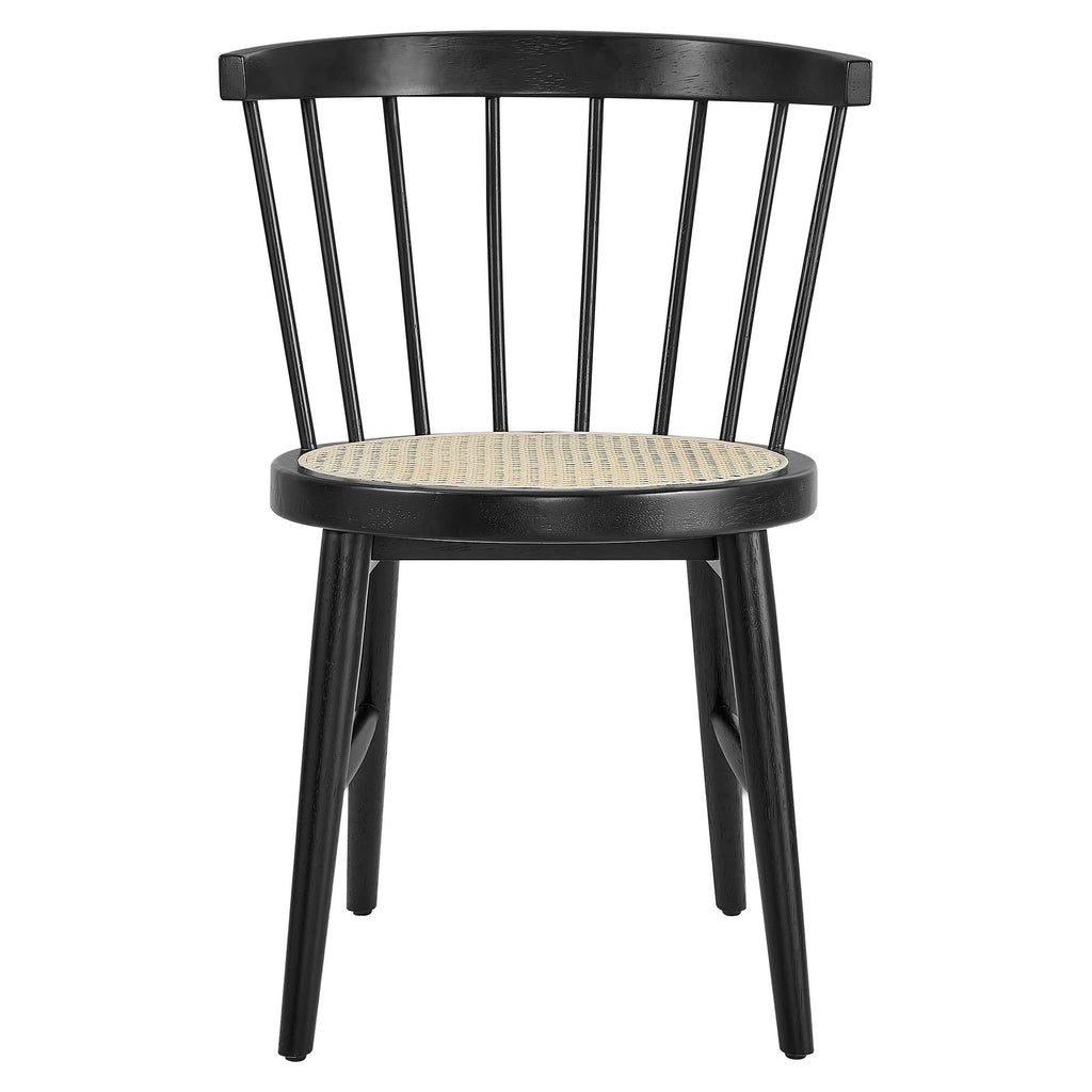 Lykke Curved Spindle Back Dining Chairs Set of 2