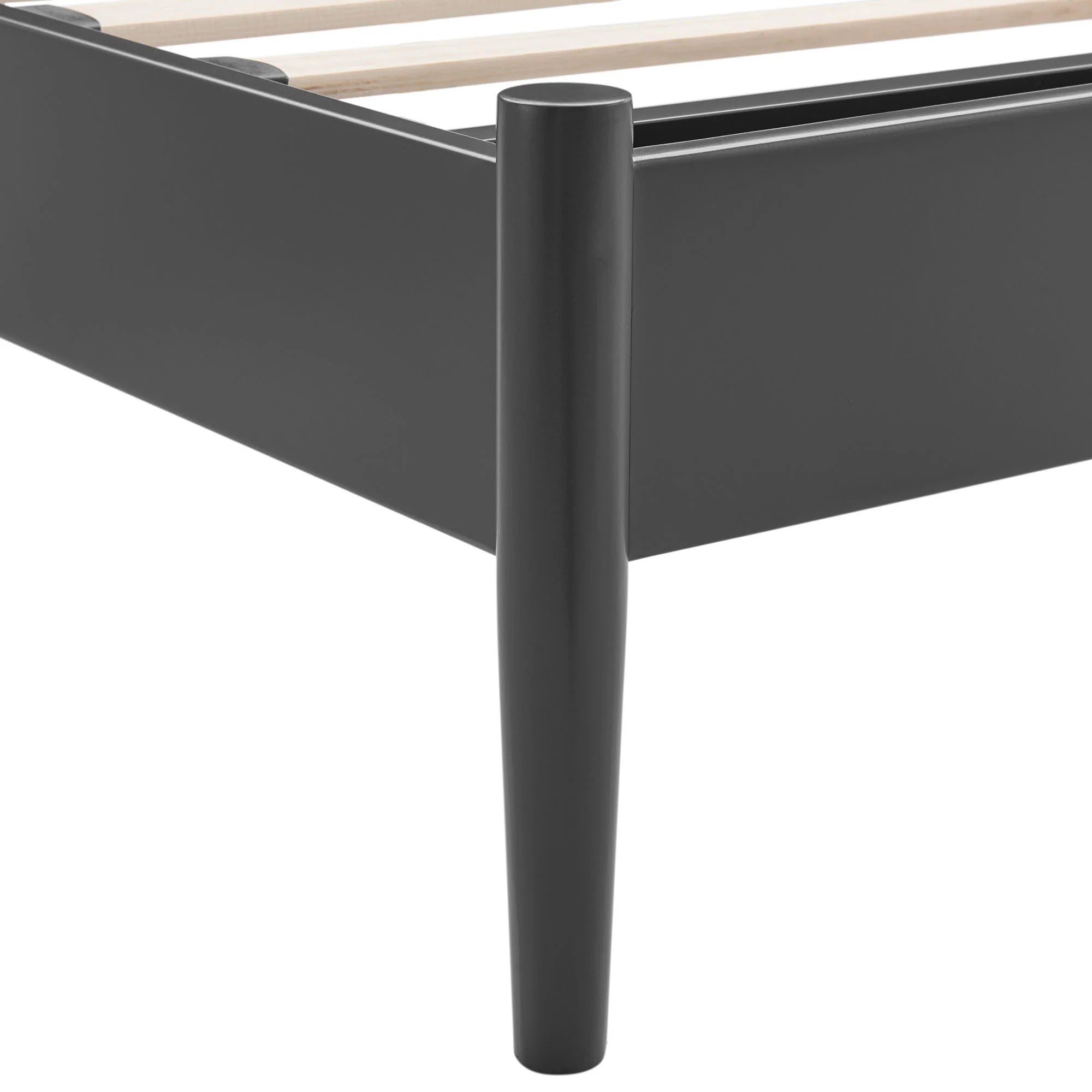 Adair Spindle Metal  Platform Bed