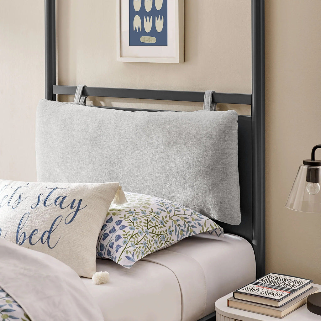 Marlowe 4-Poster Canopy Metal Queen Platform Bed