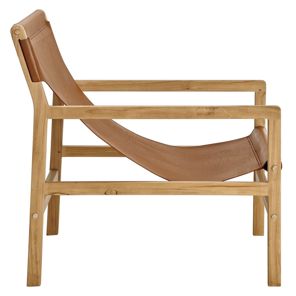 Sonora Leather Sling Chair
