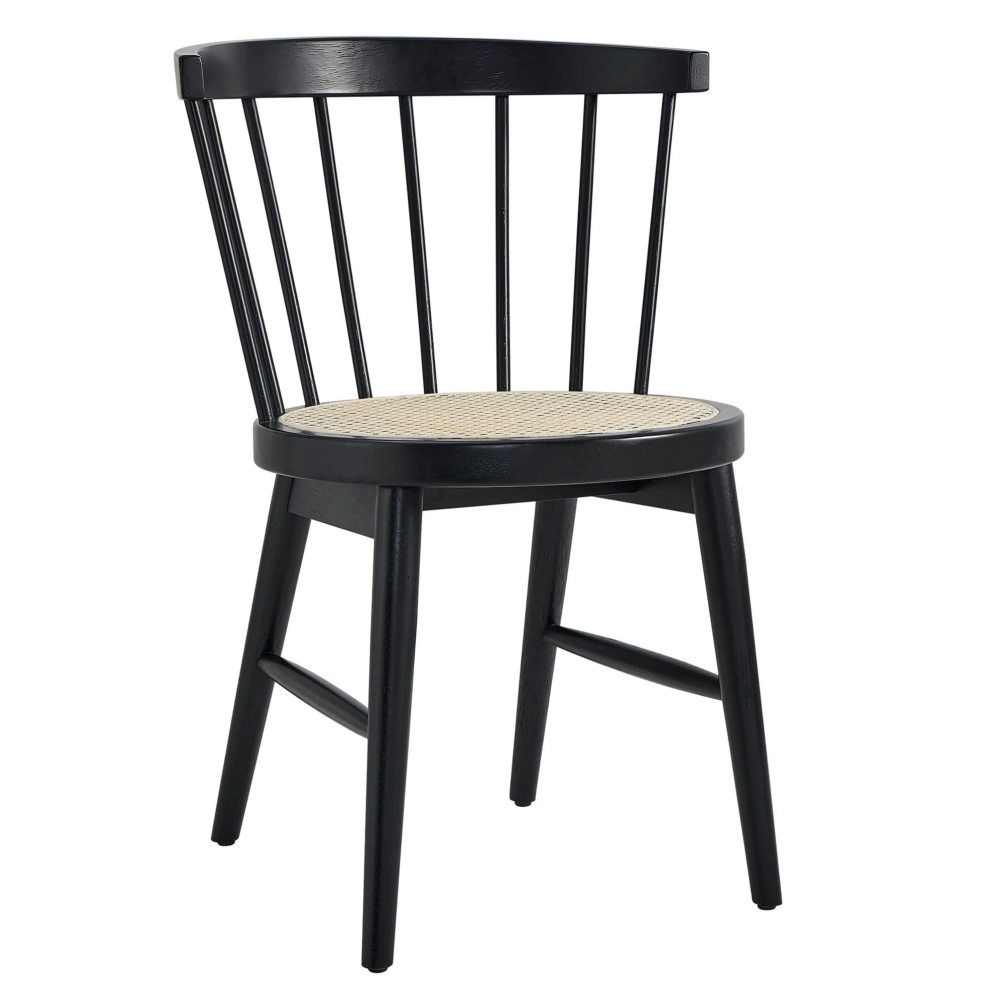 Lykke Curved Spindle Back Dining Chairs Set of 2