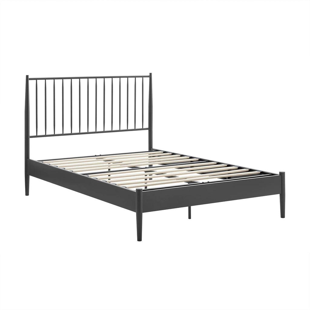 Adair Spindle Metal  Platform Bed
