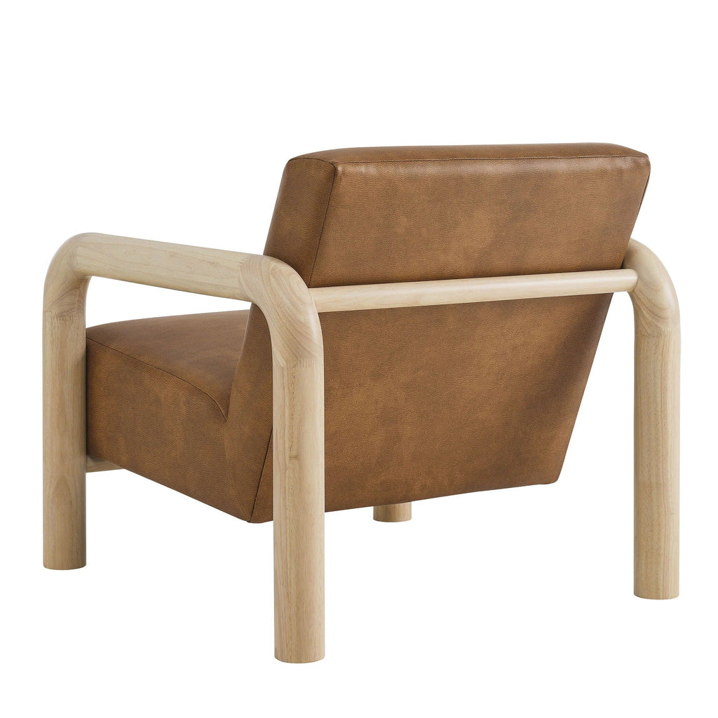 Sereno Vegan Leather Accent Chair