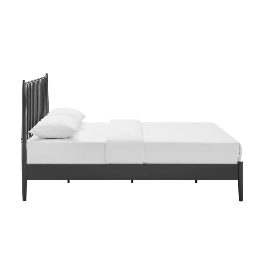 Adair Spindle Metal  Platform Bed