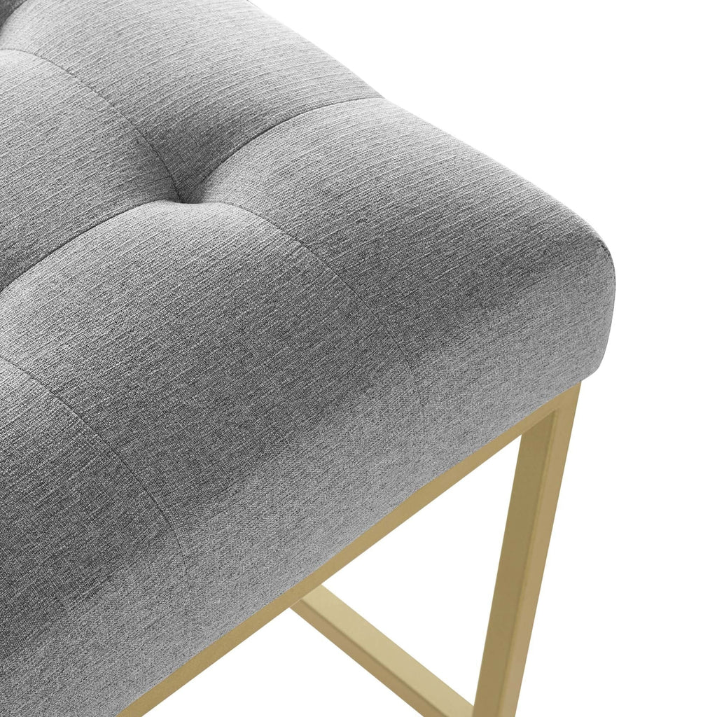 Privy Counter Stool Upholstered Fabric Set of 2