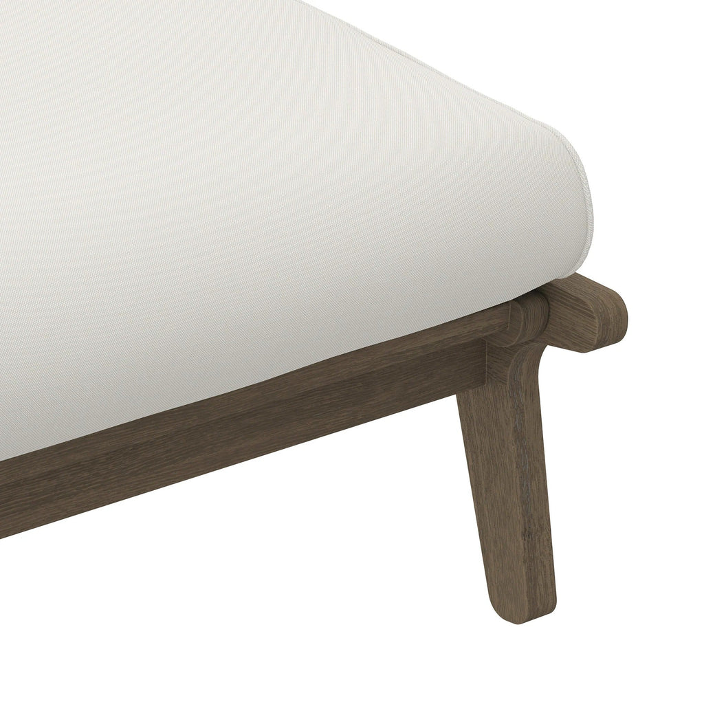 Saratoga Outdoor Teak Ottoman