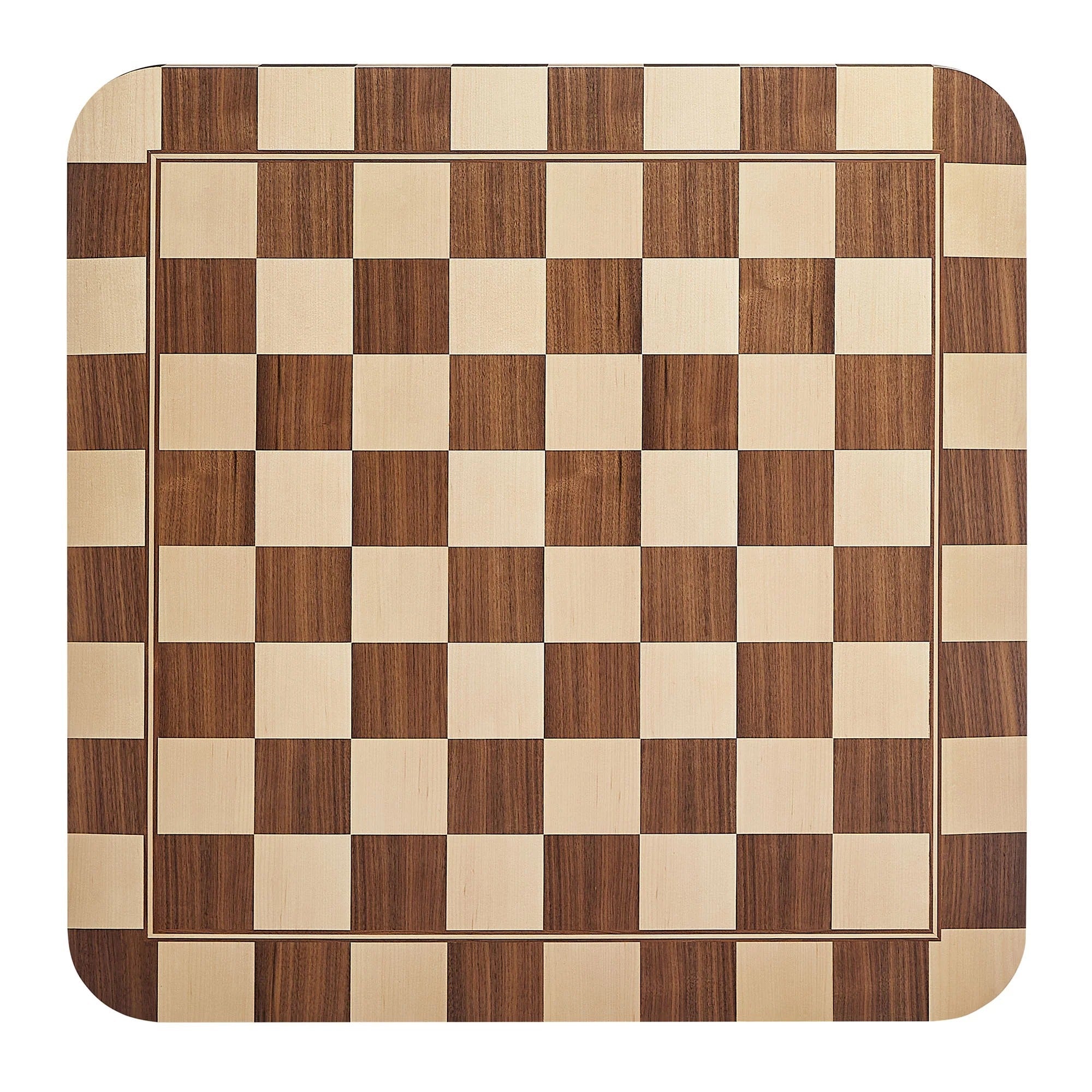 Oscar 36 Inch Square Checkered Dining Table