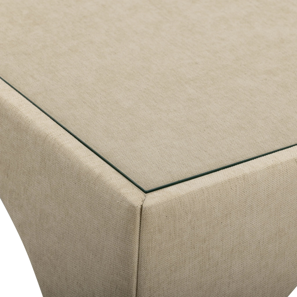 Tomlin Performance Chenille Game Table and Two Ottomans Set