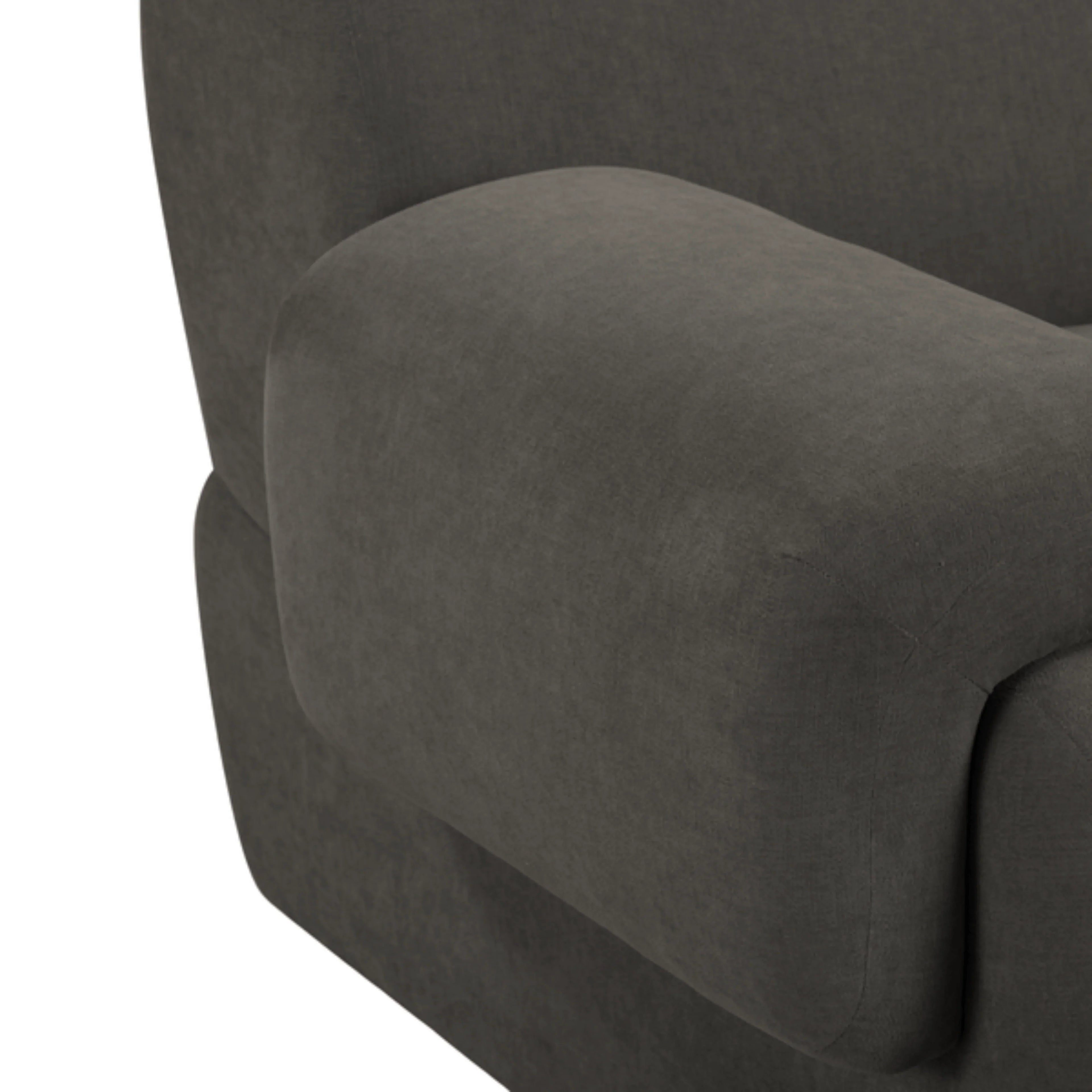 Zenith 5-Piece Contract-Grade Upcycled Fabric Modular Sectional