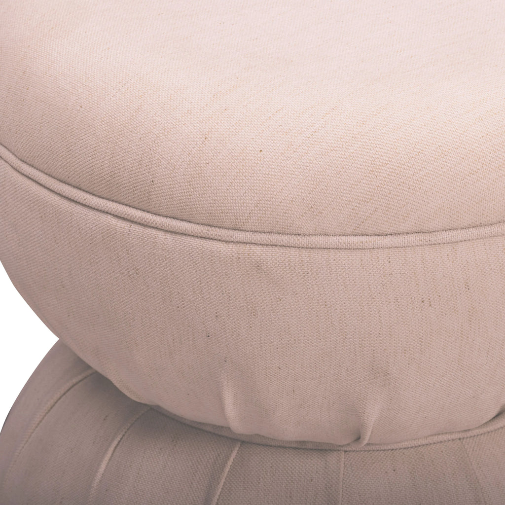 Tomlin Performance Chenille Game Table and Two Ottomans Set