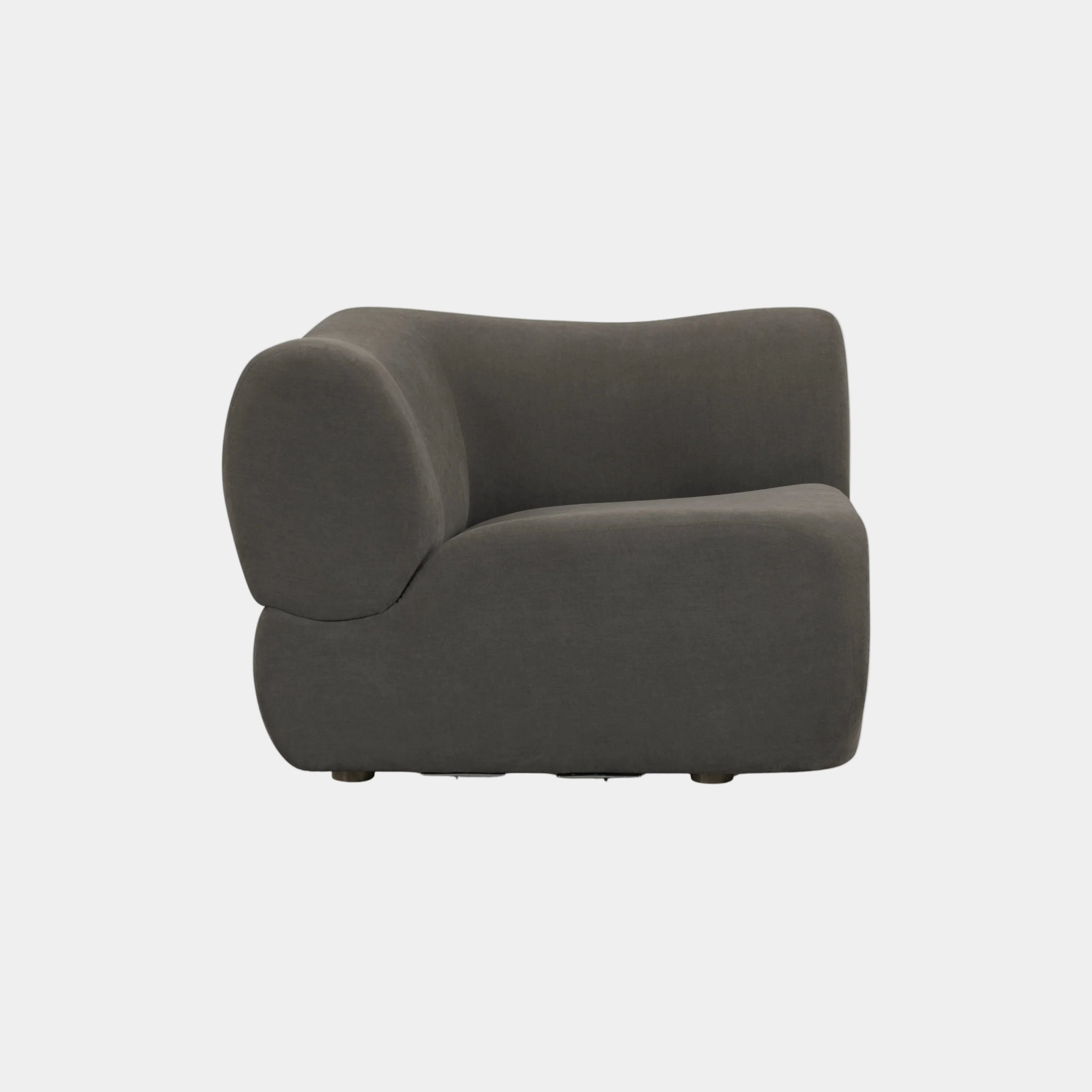 Zenith Contract-Grade Upcycled Fabric Corner Wedge