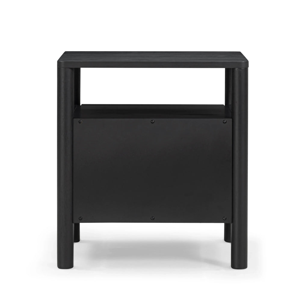 Tyra 22" Black Ash Nightstand
