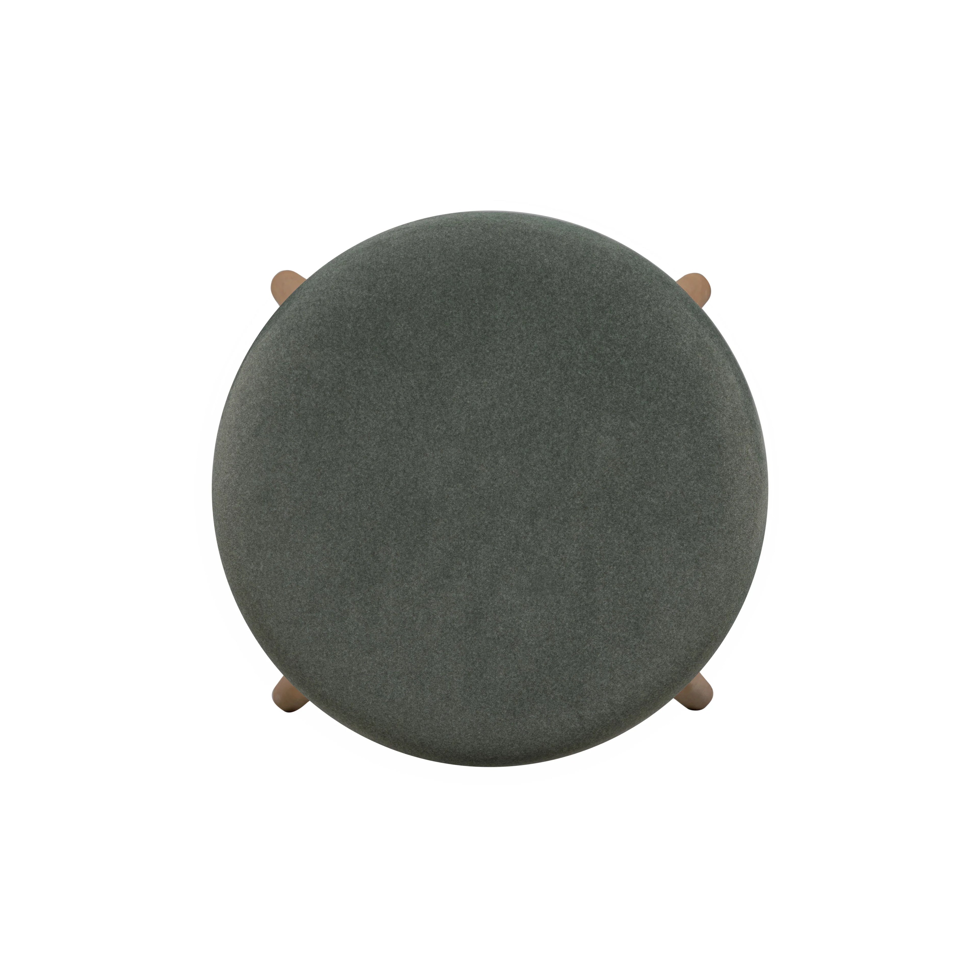 Oodle Performance Vegan Mohair Stool