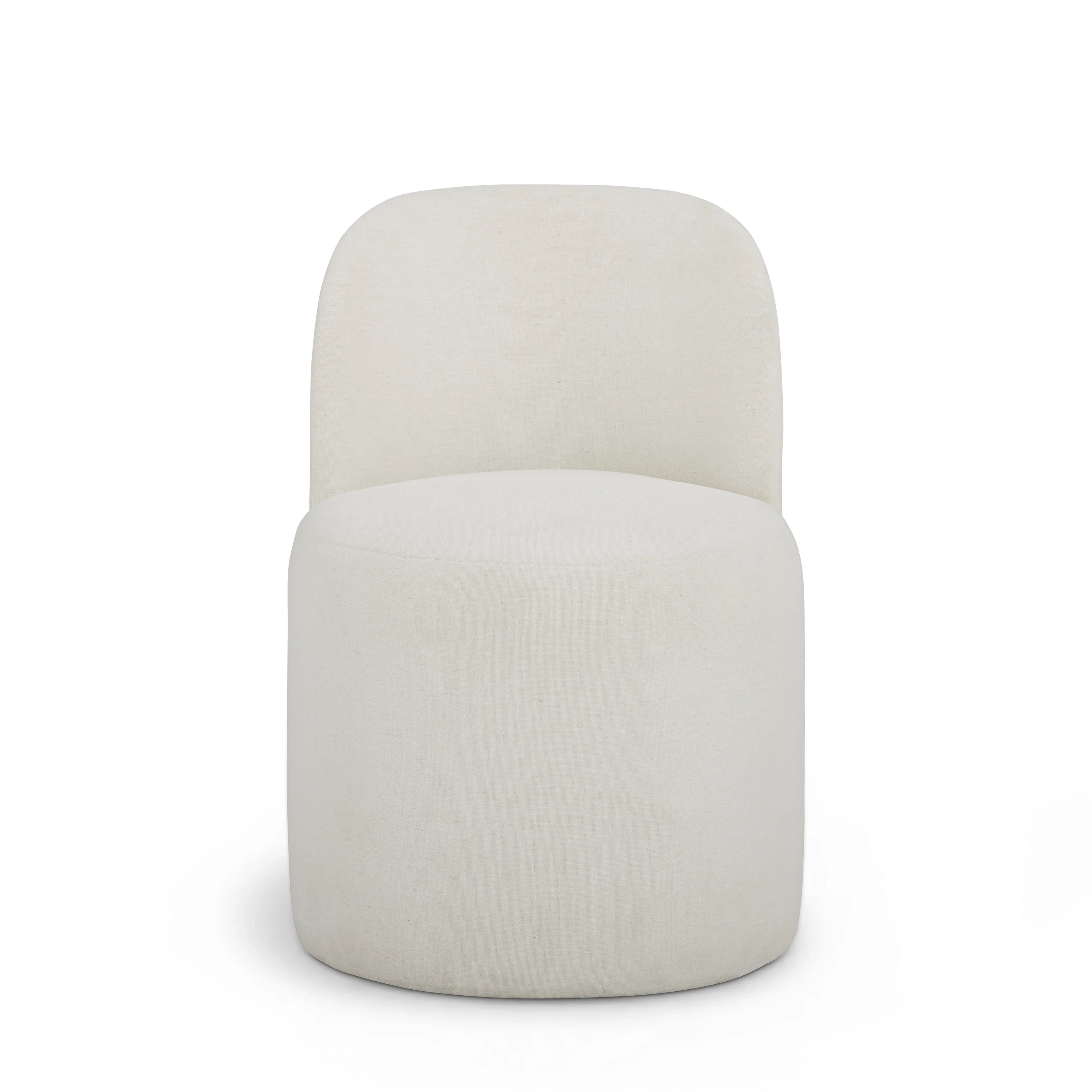 Persa Round Back Performance Chenille Dining Chair