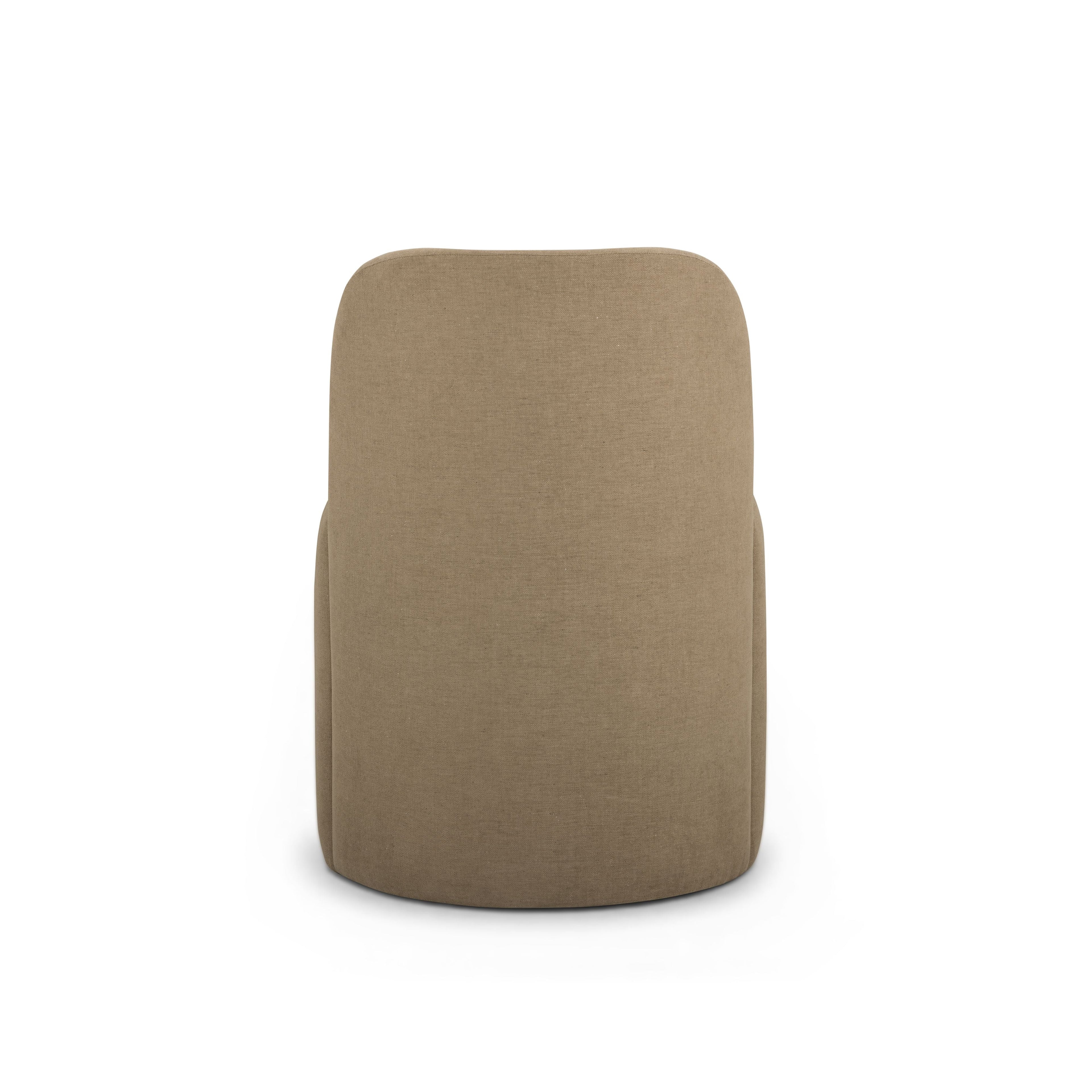 Persa Round Back Performance Chenille Dining Chair