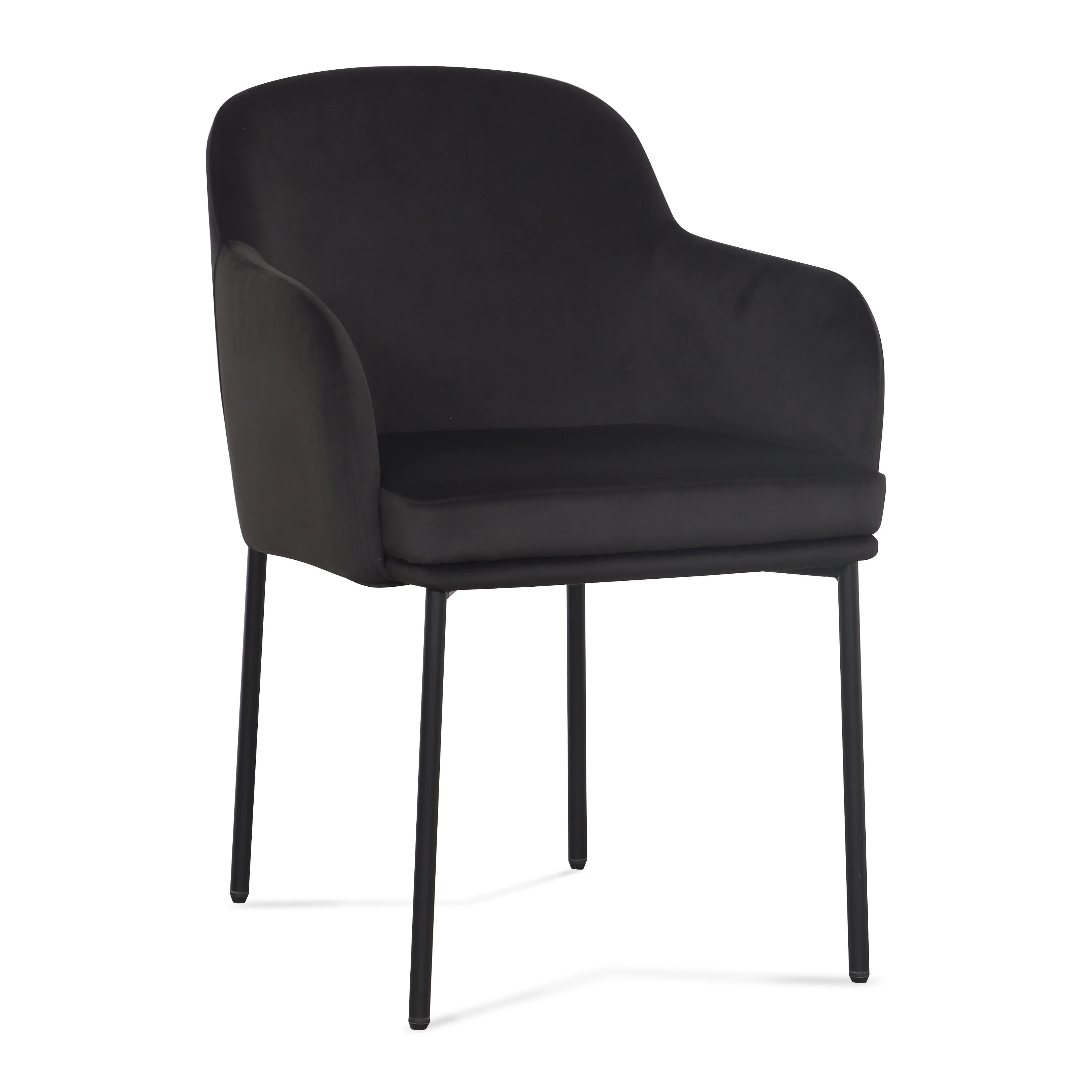 Sydney Performance Velvet Armchair - Set of 2