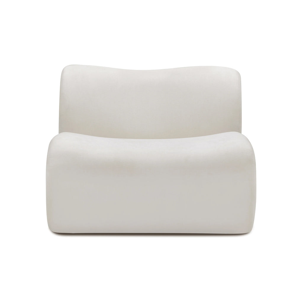 Zenith Contract-Grade Upcycled Fabric Armless Chair