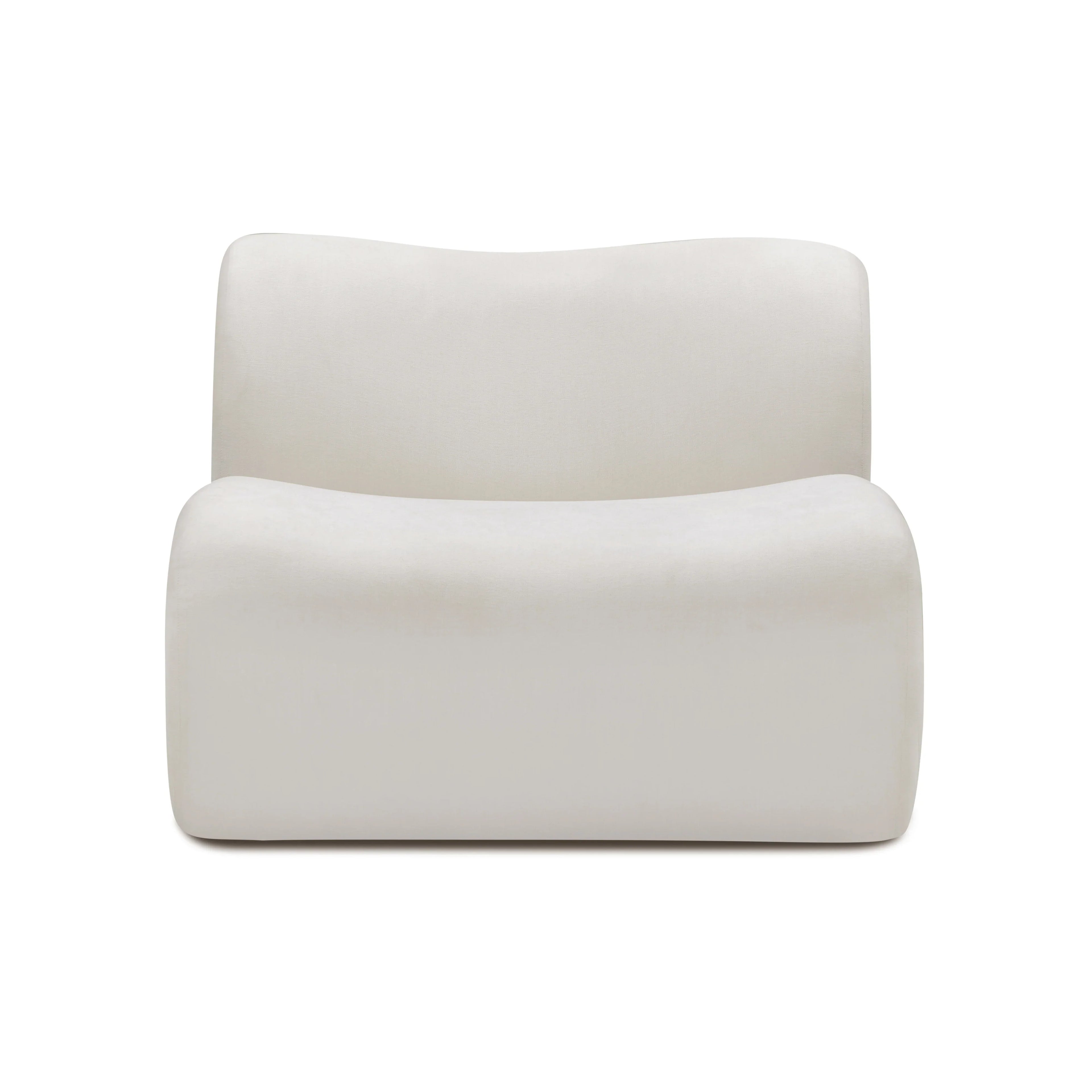 Zenith Contract-Grade Upcycled Fabric Armless Chair
