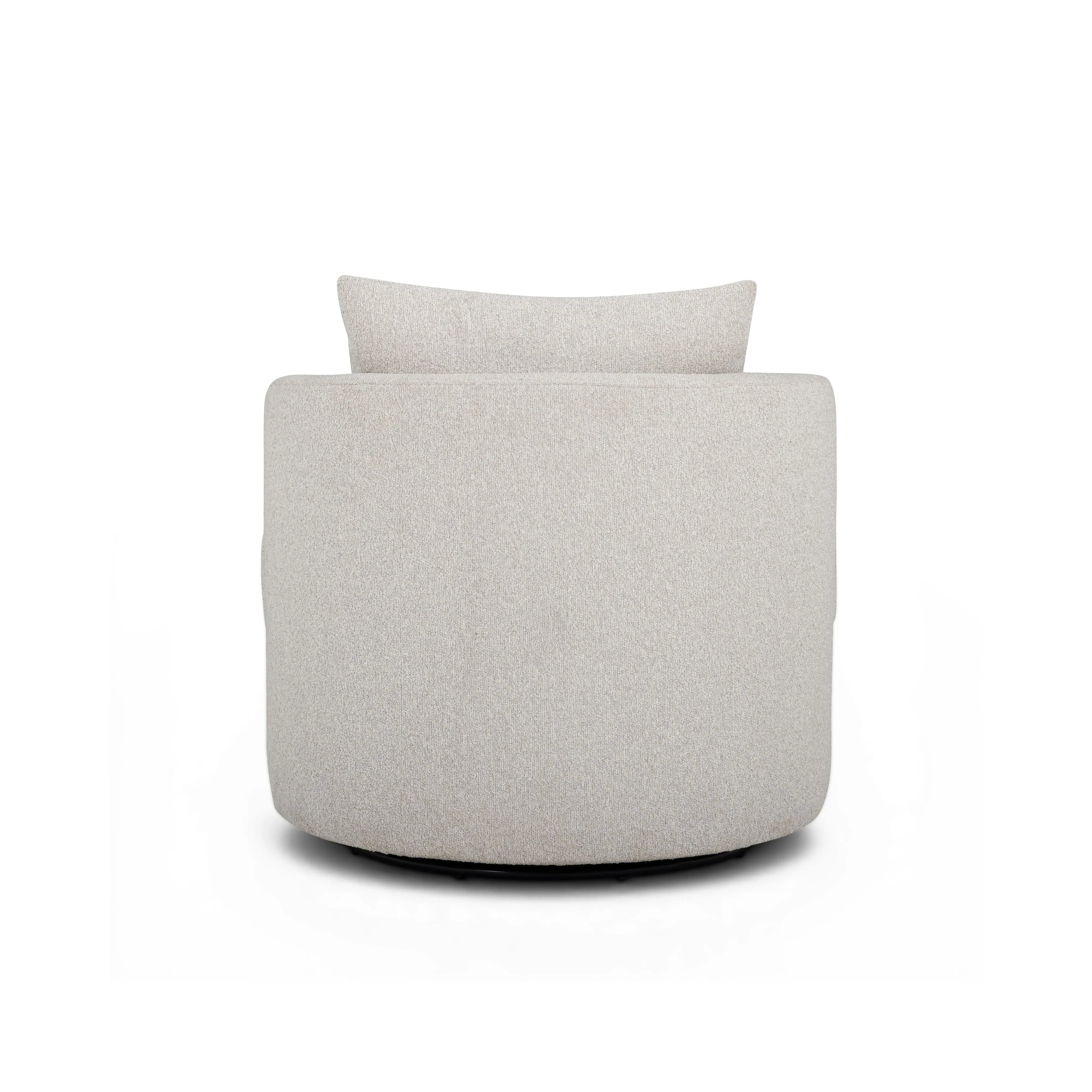 Silvi Performance Boucle Swivel Accent Chair