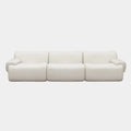 Zenith 116.5" Contract-Grade Upcycled Fabric Modular Sofa