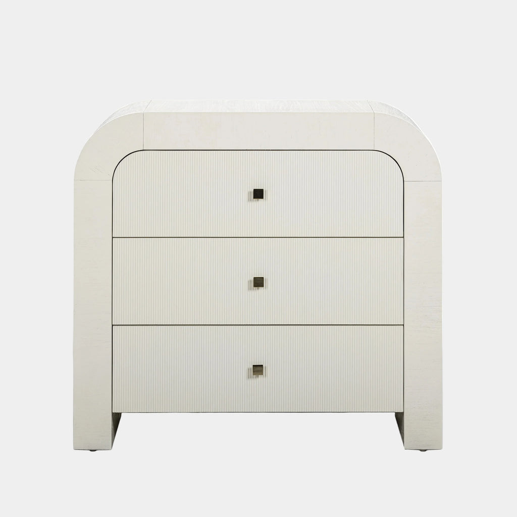 Hump 38" Arched 3-Drawer Bedside Chest