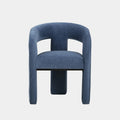 Malone Denim Blue Performance Fabric Dining Chair