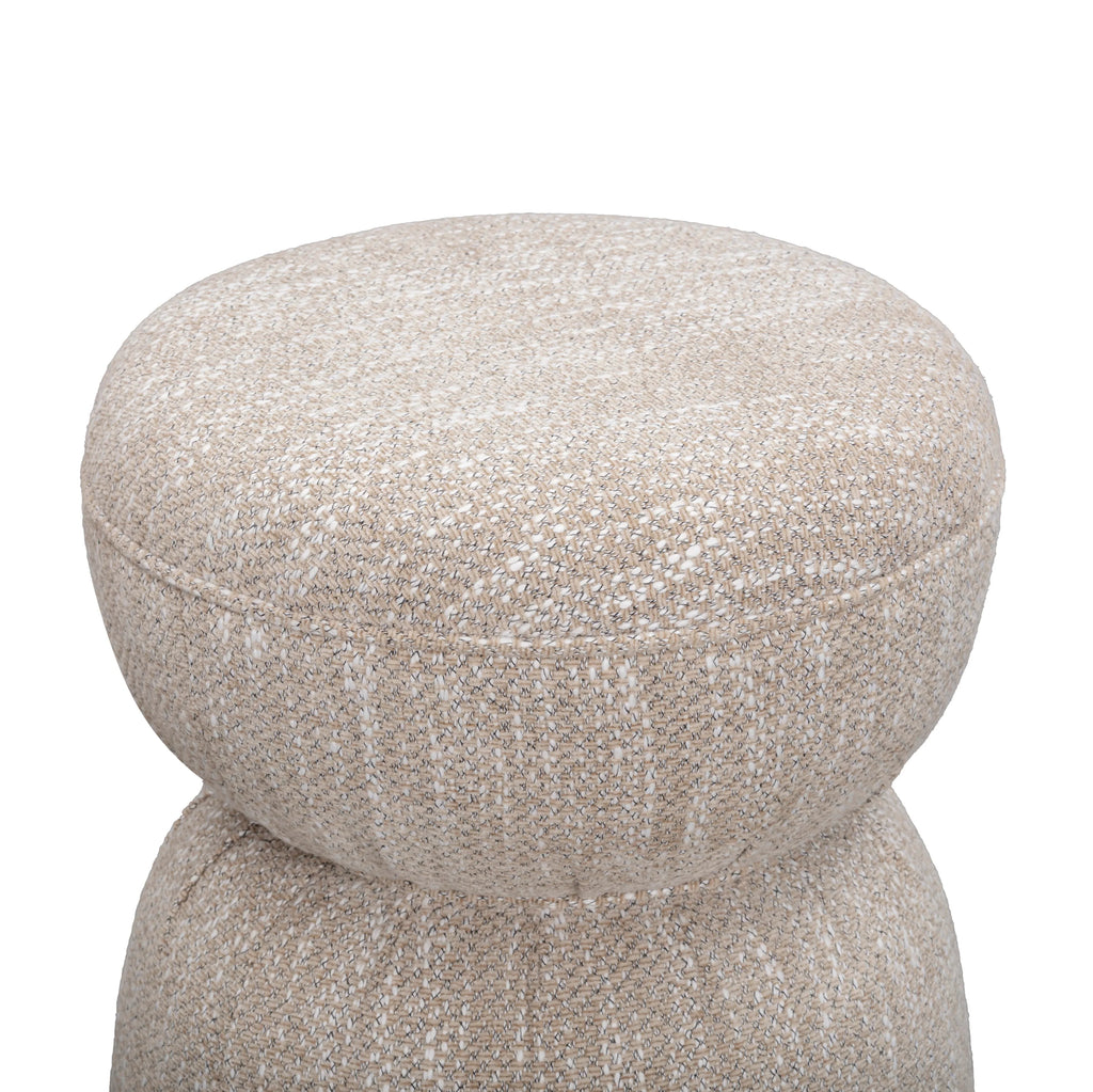 Tomlin Performance Chenille Game Table and Two Ottomans Set