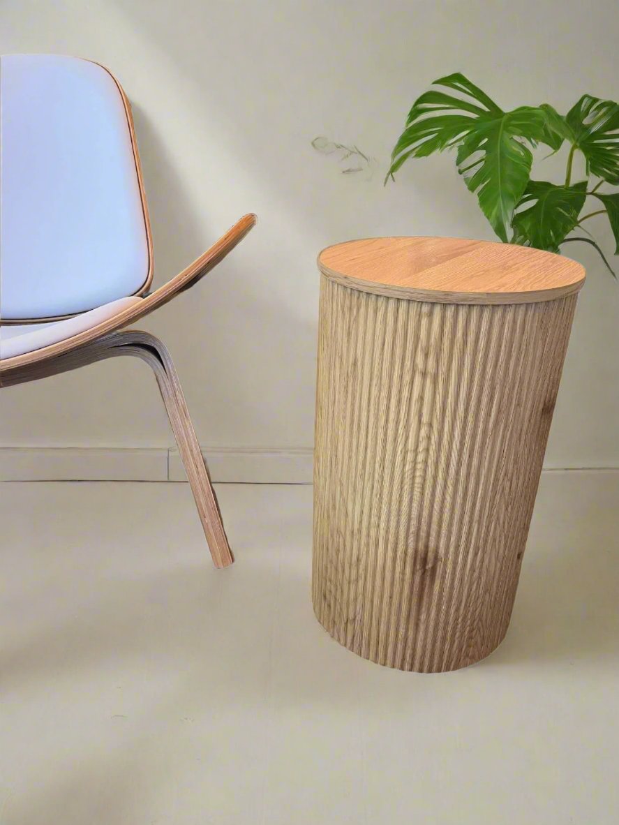 Wood Side Table II
